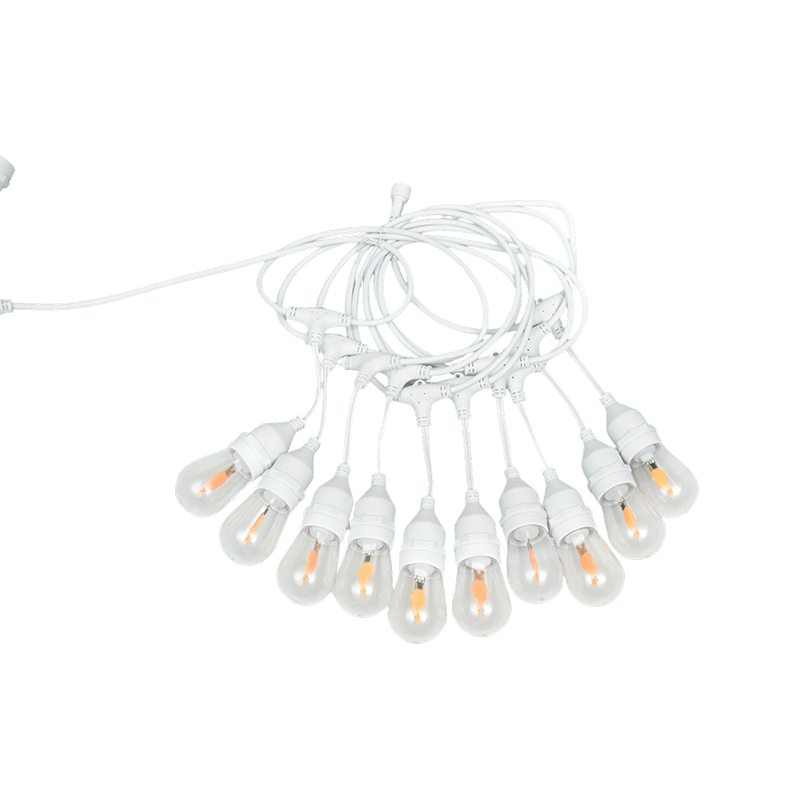 S14 Uri ng Pendant E27 Spiral Warm White String Lights 3.5V Low Voltage Safety Model