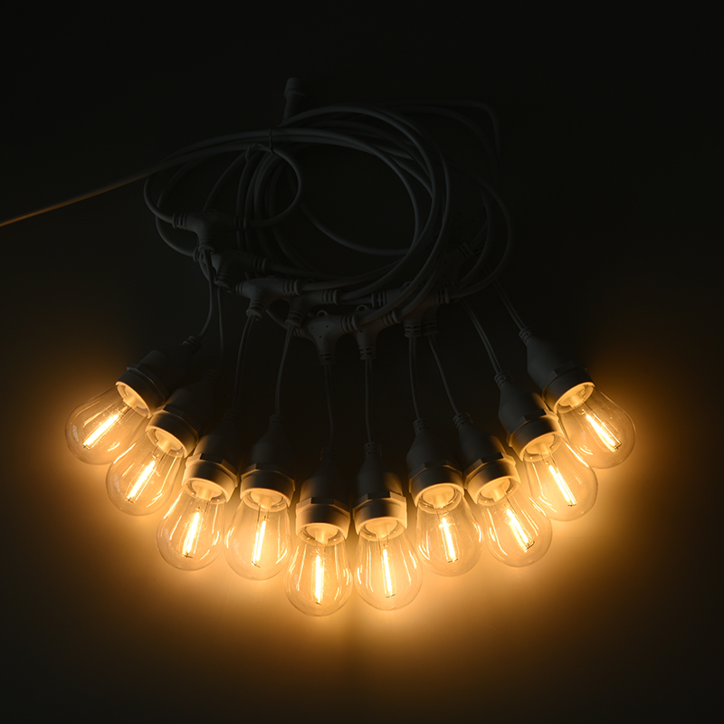 S14 Pendant Type E27 Warm White String Lights