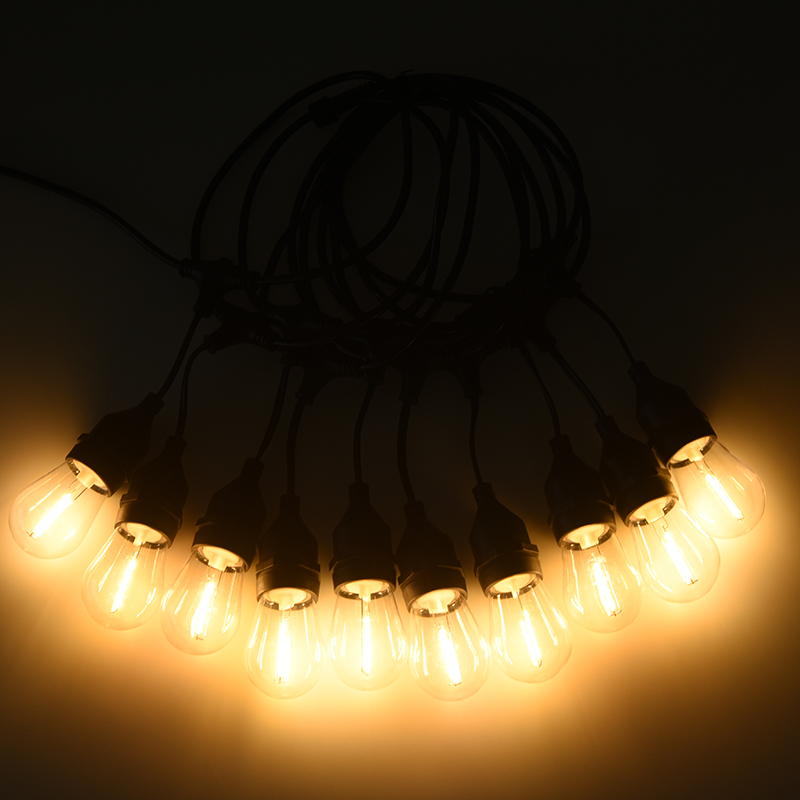 S14 Pendant Type E27 Warm White String Lights