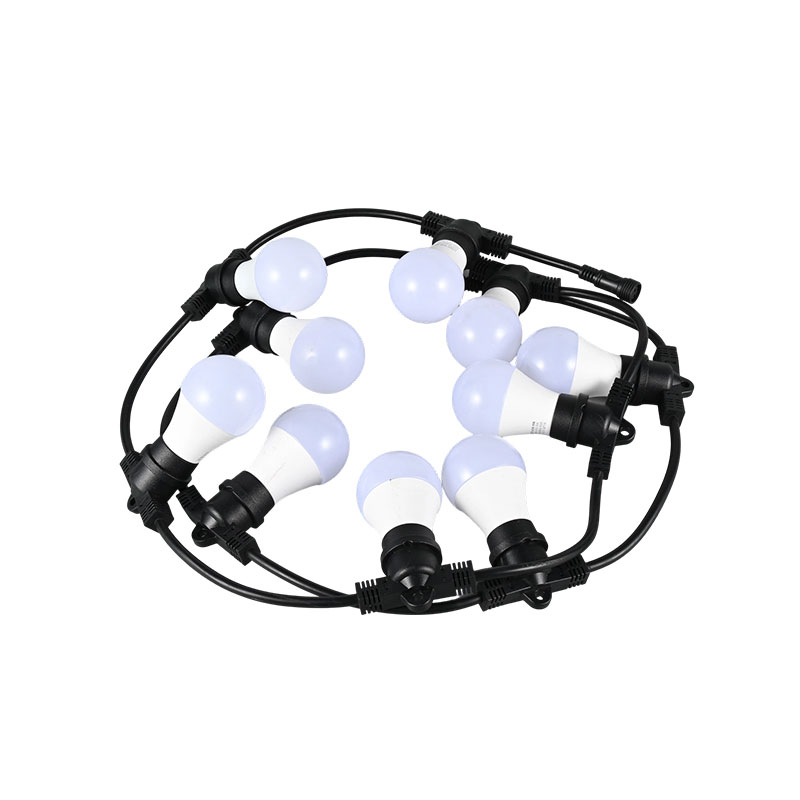 E27 Spiral RGB Infrared Remote Control Mga Ilaw ng String na Nagtitipid ng Enerhiya