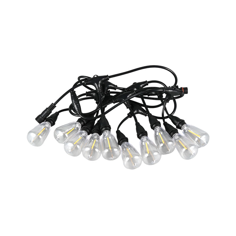 ST38 vintage pendant type E12 screw base warm white 1W ambiance model string light