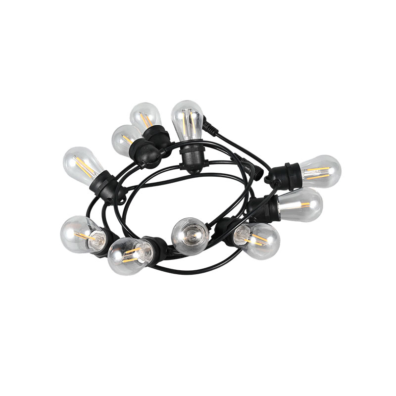 S14 Panlabas na E27 Warm White String Lights