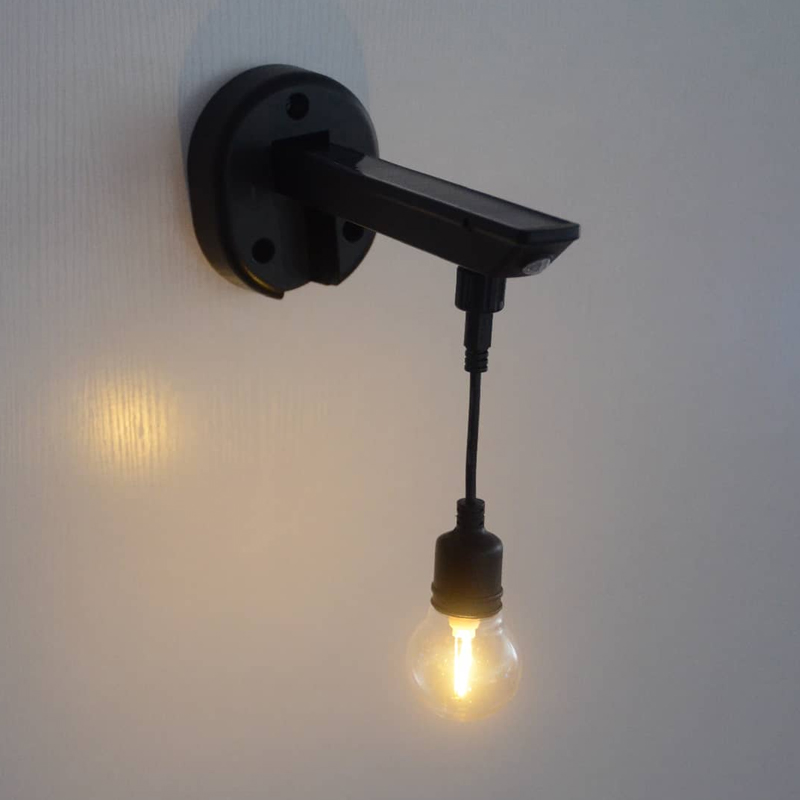 G45 makinis na ibabaw ng solar wall light